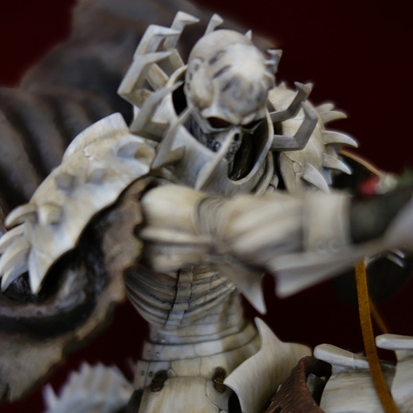 Dokuro no Kishi (No.490 Skull Knight 2019 White Skeleton - Limited Edition I(with attachment of Senma Soldier )), Berserk, Art of War, Pre-Painted, 1/10